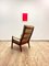 Mid-Century Danish Senator Lounge Chair by Ole Wanscher for Poul Jeppensens, 1960s, Image 5