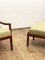 Mid-Century Danish Senator Lounge Chair and Stool by Ole Wanscher for Poul Jeppensens, 1960s, Set of 2 8