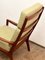 Mid-Century Danish Senator Lounge Chair and Stool by Ole Wanscher for Poul Jeppensens, 1960s, Set of 2 15
