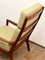 Mid-Century Danish Senator Lounge Chair and Stool by Ole Wanscher for Poul Jeppensens, 1960s, Set of 2, Image 15