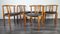 Danish Dining Chairs by Hans J. Frydendal for Boltinge Stolfabrik, 1970s, Set of 5 2