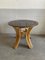 Mid-Century Modern Italian Table in Bamboo with Smoked Glass Top, 1970s, Image 2