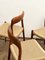 Mid-Century Danish Model 75 Chairs in Teak by Niels O. Møller for Jl Mollers Furniture Factory, 1950, Set of 6 15