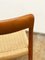 Mid-Century Danish Model 75 Chairs in Teak by Niels O. Møller for Jl Mollers Furniture Factory, 1950, Set of 2 11