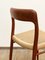 Mid-Century Danish Model 75 Chair by Niels O. Møller for J. L. Mollers Furniture Factory, 1950s 12