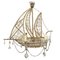 Large French Ship Chandelier, 1950s 1