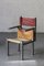 Dänische Armlehnstühle aus Stahl im Stil von Marcel Breuer, 1970er, 2er Set 6
