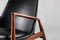 Black Leather Seal Chair by Ib Kofod-Larsen for OPE Möbler, Image 5