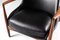 Black Leather Seal Chair by Ib Kofod-Larsen for OPE Möbler 9