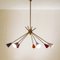 Suspension Mid-Century en Laiton, Italie, 1960s 8