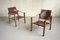 Safari Armchairs from Sellerie Bouix, 1920, Set of 4, Image 1
