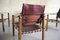 Safari Armchairs from Sellerie Bouix, 1920, Set of 4, Image 6