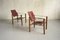 Safari Armchairs from Sellerie Bouix, 1920, Set of 4, Image 12