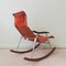 Japanese Foldable Rocking Chair attributed to Takeshi Nii, 1950s 7