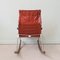 Japanese Foldable Rocking Chair attributed to Takeshi Nii, 1950s 6