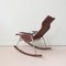 Japanese Foldable Rocking Chair attributed to Takeshi Nii, 1950s 3