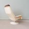 Swivel Armchair and Side Table by Robin Day for Hille, 1970s, Set of 2 7