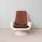 Swivel Armchair and Side Table by Robin Day for Hille, 1970s, Set of 2 4