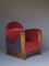 Club chair scuola di Amsterdam, anni '30, set di 2, Immagine 17