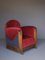 Club chair scuola di Amsterdam, anni '30, set di 2, Immagine 11