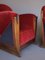 Amsterdam School Club Chairs, 1930s, Set of 2 26