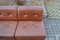 Oxred Leather Modul Modular Sofas from Hans Hopfer, 1970s, Set of 2, Image 25