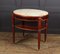 Art Deco French Occasional Table with Marble Top, 1930s 6