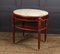 Art Deco French Occasional Table with Marble Top, 1930s, Image 6