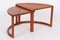 Danish Adjustable Coffee Table in Teak, 1970s, Image 8