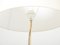 Polished Bronze and Acrylic Glass Heron Floor Lamp by René Broissand, 1970s, Image 9