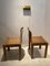 Rattan Dining Chairs in the style of Tobias Scarpa, 1970s, Set of 2 3