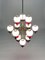 12-Leuchten Kronleuchter von Angelo Lelii für Arredoluce, 1950er 5