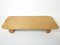 Large Maple & Brass Coffee Table by Giovanni Offredi for Saporiti, 1980s, Image 7