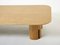 Large Maple & Brass Coffee Table by Giovanni Offredi for Saporiti, 1980s 8