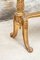 Cuna Napoleón III francesa de madera tallada y dorada, Imagen 6
