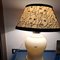 Large Vintage Beige & White Murano Swirl Table Lamp, 1970s, Image 2