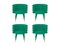 Marshmallow Chairs from Royal Stranger, Set of 4 1