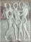 Salvador Dali, Three Graces, 1977, Silver Bas-Relief 2