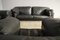 Moroso Sofa & Armchairs in Black Leather, 1984, Set of 3 30