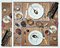 Daniel Spoerri, Coffee Diptychon, 1990er, Laser Art Siebdrucke, 2er Set 1