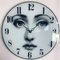 Viso Glass Lina Cavalieri Wall Clock from Fornasetti, Image 4