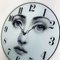 Reloj de pared Lina Cavalieri de vidrio viso de Fornasetti, Imagen 3