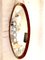 Wooden Framed Oval Hall Mirror, Italy 1960s, Image 3