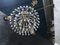 Small Vintage Crystal & Brass Cascade Chandelier, 1950s, Image 39