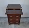 Military Campaign Chest of Drawers with Sliding Shelf, 1940s 4