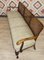 Sofá de tres plazas Viennese Weave Gobelin estilo Chippendale, años 60, Imagen 6