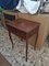 Mesa o caja de costura italiana vintage de madera, años 60, Imagen 2