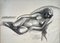 Etienne Morillon, Art Deco Nude, 1920s-1930s, Charcoal on Paper 1