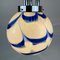 Vintage Blue Murano Glass Pendant Lamp from Mazzega, Italy, 1970s 8