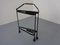 Mid-Century Folding Teak & Metal Serving Bar Cart, 1960s 13